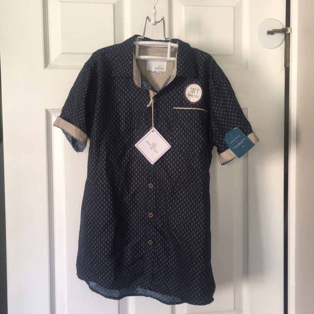 New! Boys button down shirt